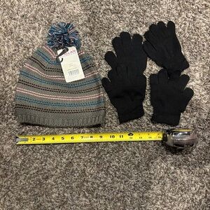 Kids Hat and Glove Set